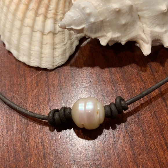 Freshwater Pearl Choker Necklace OOAK - Picture 3 of 4